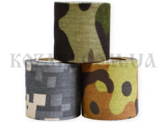Маскировочная лента 5 х 450 см клейкая Digital Camo (покрытие хлопок)